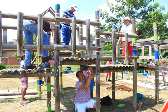 Arreglan Parque de Calama - Santander de Quilichao, Cauca Arreglan Parque de Calama - Santander de Quilichao, Cauca4