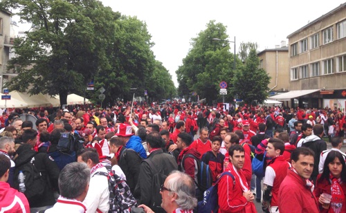 Hinchada del Sevilla Hinchada del Sevilla