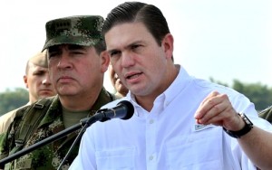 Juan Carlos Pinzón, ministro de Defensa de Colombia
