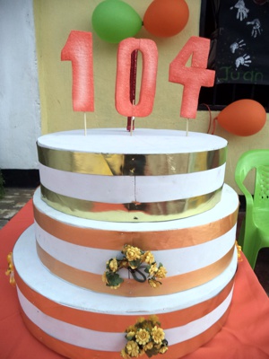 Juan Nepomuceno Inestrosa Martínez, Cumpleaños No. 104, Villa Rica, Cauca Juan Nepomuceno Inestrosa Martínez, Cumpleaños No. 104, Villa Rica