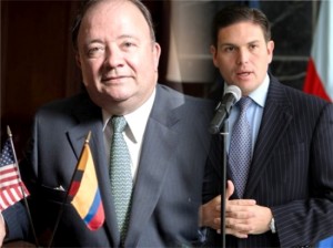 Luis Carlos Villegas y Juan Carlos Pinzón - ministerio de Defensa Luis Carlos Villegas y Juan Carlos Pinzón - ministerio de Defensa