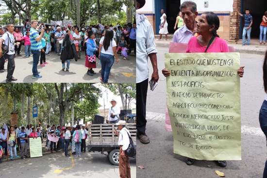 Marcha indígena en Santander de Quilichao, Cauca Marcha indígena en Santander de Quilichao, Cauca