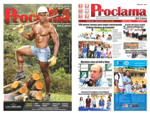 Proclama del Cauca - Edición No. 352 - Mayo de 2015 Proclama del Cauca - Edición No. 352 - Mayo de 2015
