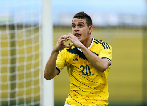 Rafael Santos Borré - Selección Colombia Sub 20 Rafael Santos Borré - Selección Colombia Sub 20