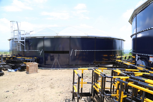 Tanques de almacenamiento de agua - Acueducto Regional Norte del Cauca