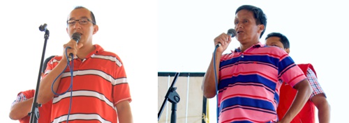 William Correa y Ernesto Becoche