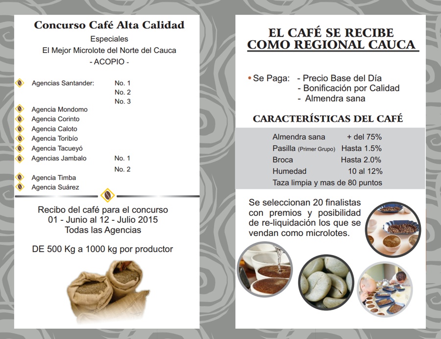 Cafinorte - Concurso Café Alta Calidad - Cauca Cafinorte - Concurso Café Alta Calidad - Cauca