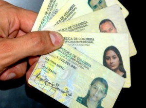 Cédulas de ciudadanía