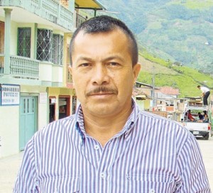 Elio Gentil Adrada, alcalde de Argelia, Cauca Elio Gentil Adrada, alcalde de Argelia, Cauca