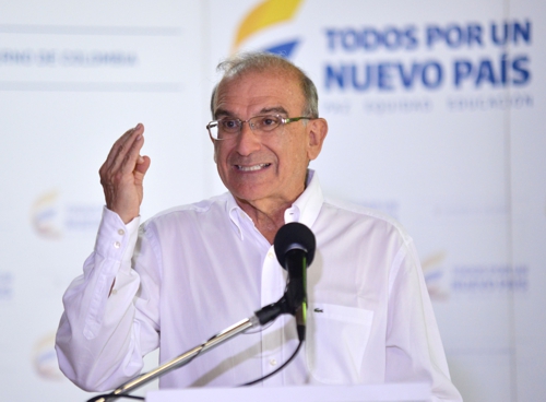 Humberto de la Calle, jefe negociador del Gobierno de Colombia en Cuba