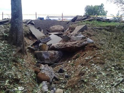 Las Farc atentaron contra la vía Panamericana en el Patía, Cauca Las Farc atentaron contra la vía Panamericana en el Patía, Cauca