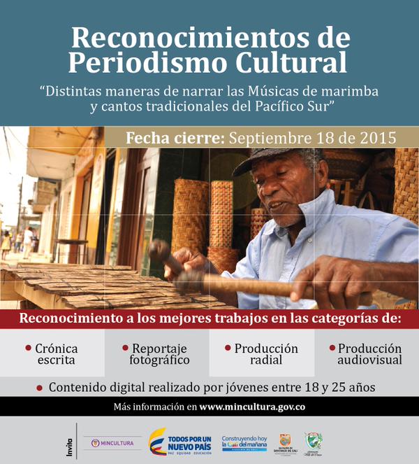 Abierta Convocatoria para narrar las músicas de marimba y los cantos tradicionales del Pacífico Sur
