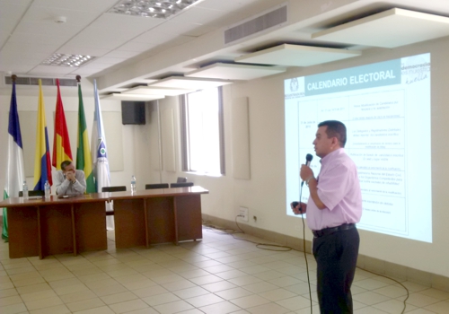 Capacitación a candidatos del proceso electoral 2015 - Registraduría - Santander de Quilichao - Marino Edison Orozco Pino Capacitación a candidatos del proceso electoral 2015 - Registraduría - Santander de Quilichao