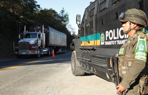 tanquetas blindadas policía Foto uno