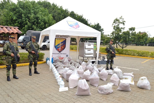 Incautan 648 kilos de cocaína en Santander de Quilichao Incautan 648 kilos de cocaína en Santander de Quilichao