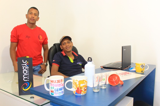 José Julián y Junior Balanta - Magic Colors Corp - Santander de Quilichao - Cauca José Julián y Junior Balanta - Magic Colors Corp