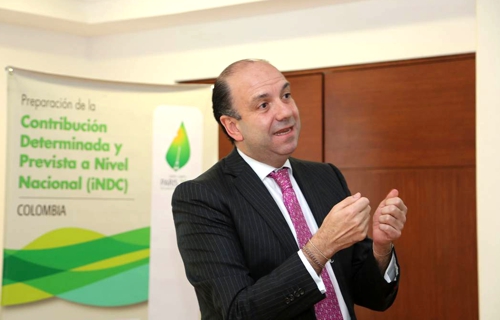Ministro de Ambiente y Desarrollo Sostenible, Gabriel Vallejo López Ministro de Ambiente y Desarrollo Sostenible, Gabriel Vallejo López