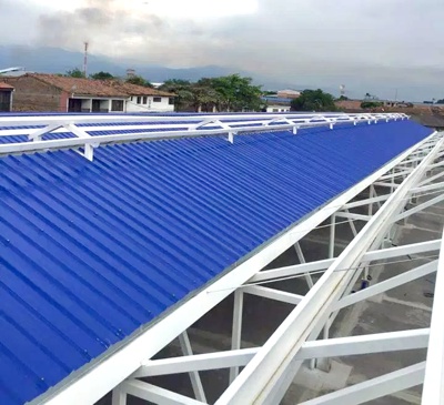 Nueva cubierta de la plaza de mercado de Puerto Tejada, Cauca Nueva cubierta de la plaza de mercado de Puerto Tejada, Cauca