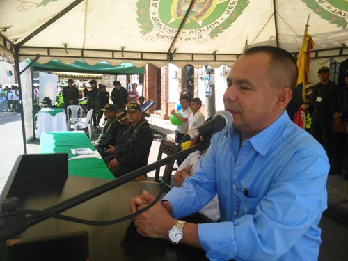 alcalde municipal Luis Eduardo Grijalba Muñoz