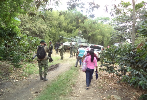 El Acueducto Regional en el norte del Cauca es vigilado constantemente por la Fuerza Pública. Acueducto Regional - Villa Rica - Cauca4