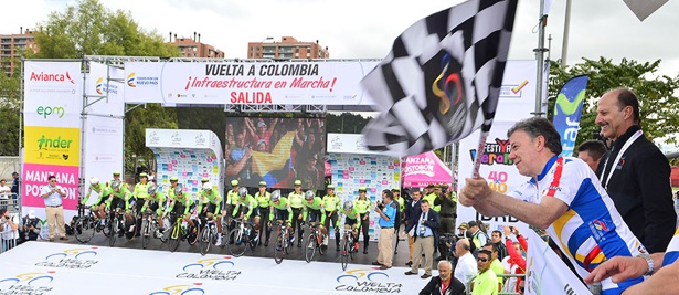 Colombia, a través del ciclismo, conocerá lo que se está haciendo en infraestructura Colombia, a través del ciclismo, conocerá lo que se está haciendo en infraestructura
