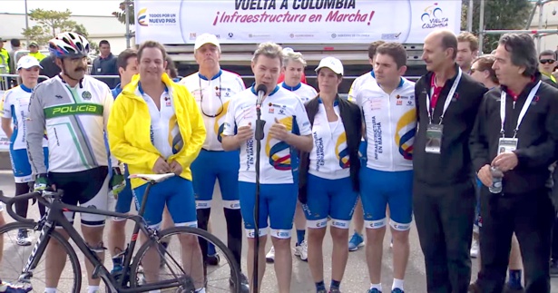 Colombia, a través del ciclismo, conocerá lo que se está haciendo en infraestructura Colombia, a través del ciclismo, conocerá lo que se está haciendo en infraestructura1