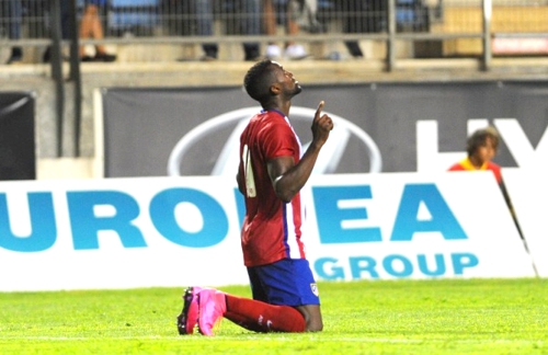 Jackson Martínez marco su primer gol en la Liga de España con el Atlético de Madrid Jackson Martínez marco su primer gol en la Liga de España con el Atlético de Madrid