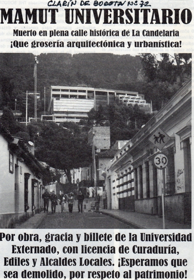patrimonio urbano Bogota