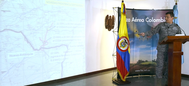 Carlos Eduardo Bueno Vargas, comandante Fuerza Aérea Colombiana Carlos Eduardo Bueno Vargas, comandante Fuerza Aérea Colombiana