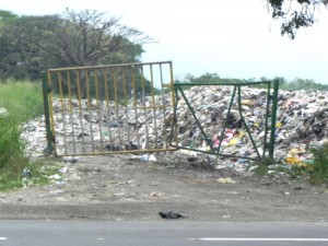 El basurero de antes en Puerto Tejada - Antes