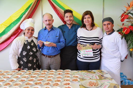 La quinua y la panela se destacaron en el XIII Congreso Gastronómico de Popayán La quinua y la panela se destacaron en el XIII Congreso Gastronómico de Popayán