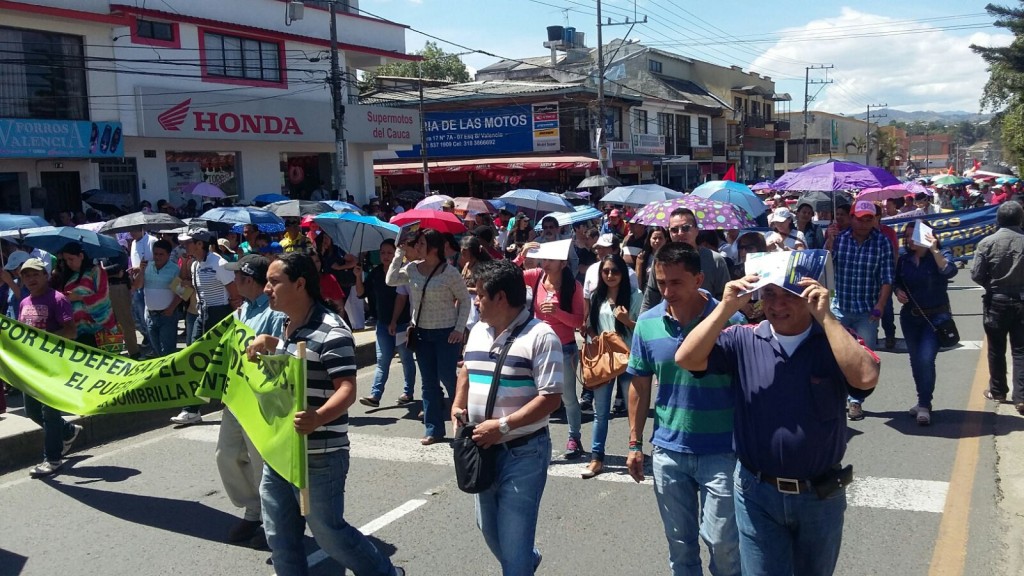 protestas por estratificación en Popayán foto 3