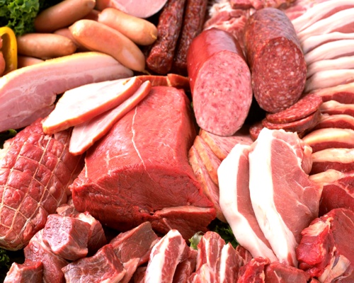 Carne procesada, carnes rojas Carne procesada, carnes rojas
