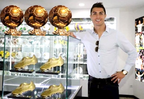 Cristiano Ronaldo - Balones y botines de oro Cristiano Ronaldo - Balones y botines de oro