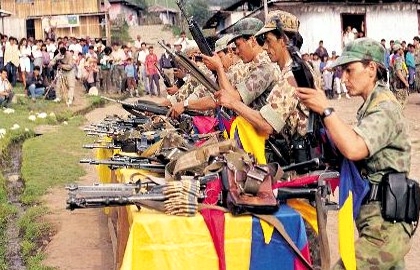 Farc, paz en el Cauca, entrega de armas Farc, paz en el Cauca, entrega de armas