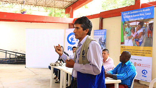 James Martínez, Gerente de la Oficina Plan Cauca Valle. James Martínez, Gerente de la Oficina Plan Cauca Valle.