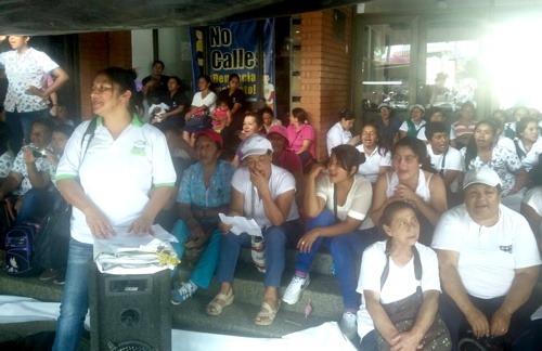 Madres comunitarias de Popayán en paro nacional por inconformidades con el Gobierno Madres comunitarias de Popayán en paro nacional por inconformidades con el Gobierno2