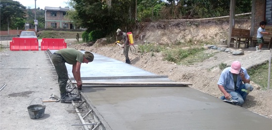 Pavimentación cabecera municipal de Caldono, Cauca. Pavimentación cabecera municipal de Caldono, Cauca