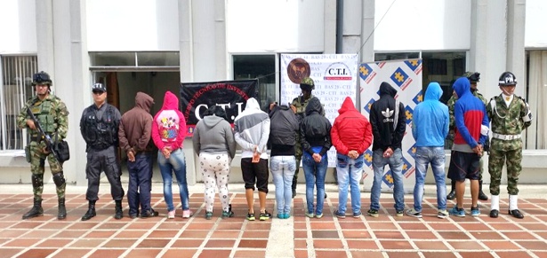 25 capturados en el Cauca por delitos asociados al narcotráfico 25 capturados en el Cauca por delitos asociados al narcotráfico
