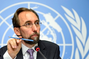 Alto Comisionado de Naciones Unidas para los Derechos Humanos, Zeid Ra'ad Al Hussein Alto Comisionado de Naciones Unidas para los Derechos Humanos, Zeid Ra'ad Al Hussein