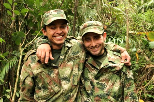 Andrés Felipe Pérez y Kleider Antonio Rodríguez, soldados liberados por el ELN Andrés Felipe Pérez y Kleider Antonio Rodríguez, soldados liberados por el ELN