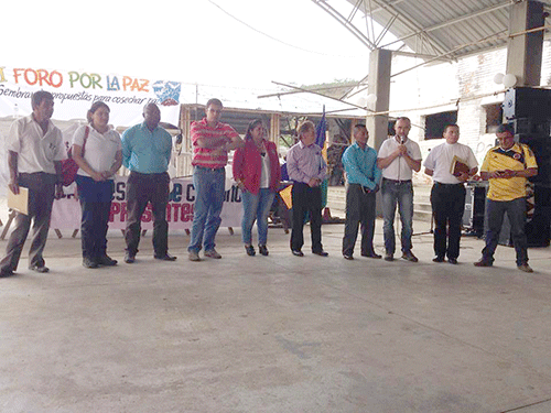I Foro por la Paz - Caldono - Cauca CALDONO
