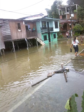 Emergencia en Timbiquí por fuertes lluvias Emergencia en Timbiquí por fuertes lluvias
