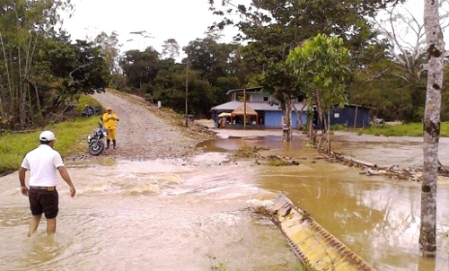 Emergencia por lluvias en Piamonte, Cauca Emergencia por lluvias en Piamonte, Cauca