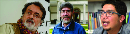 Gonzalo Sánchez, Germán Rey, Pedro Vaca Gonzalo Sánchez, Germán REy, Pedro Vaca