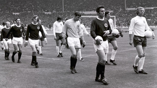 Inglaterra frente a Escocia - Primer partido de fútbol oficial entre selecciones Inglaterra frente a Escocia - Primer partido de fútbol oficial