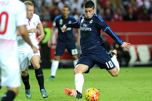 James Rodríguez marcó gol en su regreso al Real Madrid James Rodríguez marcó gol en su regreso al Real Madrid