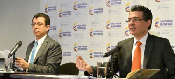 Ministro de Salud y Protección Social, Alejandro Gaviria Uribe y el Superintendente Nacional de Salud, Norman Julio Muñoz Muñoz. Ministro de Salud y Protección Social, Alejandro Gaviria Uribe y el Superintendente Nacional de Salud, Norman Julio Muñoz Muñoz.