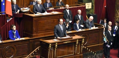 Presidente Francois Holland declara la guerra al estado islamico Presidente Francois Holland declara la guerra al estado islamico