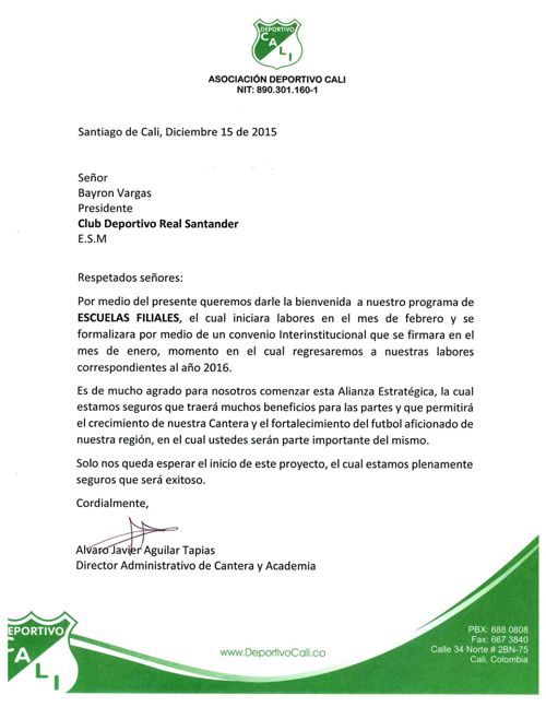 Carta Cali}